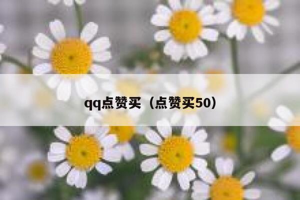 qq点赞买（点赞买50）