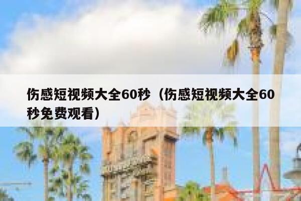 伤感短视频大全60秒（伤感短视频大全60秒免费观看）