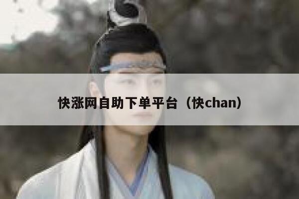 快涨网自助下单平台（快chan）