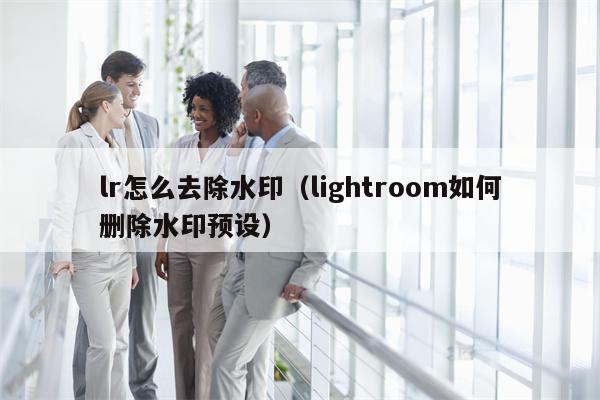 lr怎么去除水印（lightroom如何删除水印预设）