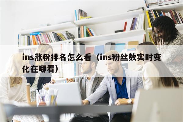 ins涨粉排名怎么看（ins粉丝数实时变化在哪看）