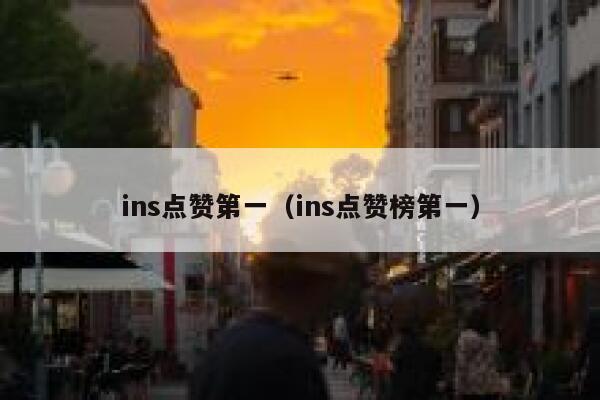 ins点赞第一（ins点赞榜第一）