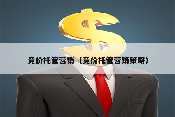 竞价托管营销（竞价托管营销策略）