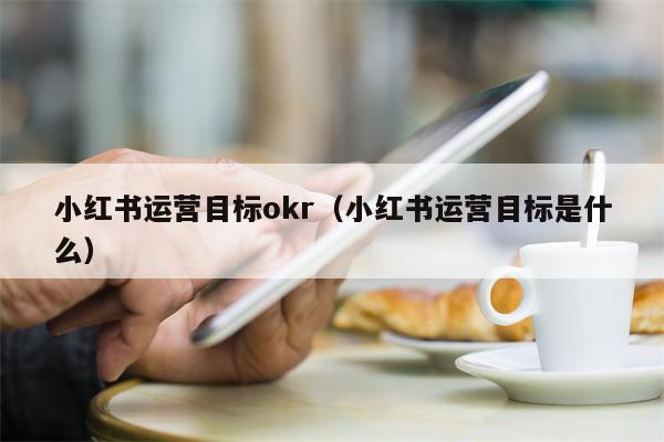 小红书运营目标okr（小红书运营目标是什么）