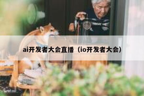 ai开发者大会直播（io开发者大会）