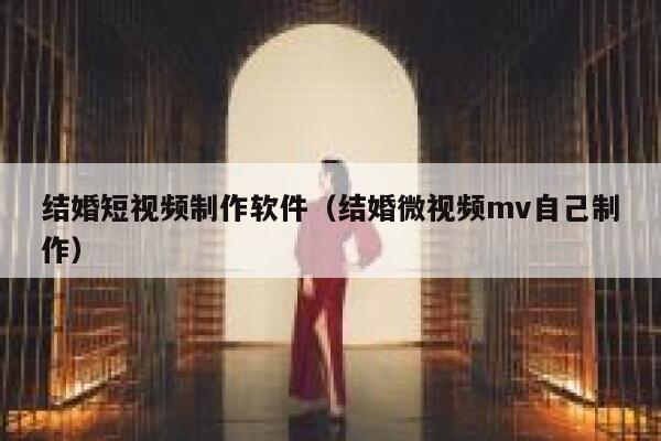 结婚短视频制作软件（结婚微视频mv自己制作）