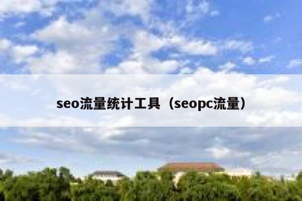 seo流量统计工具（seopc流量）