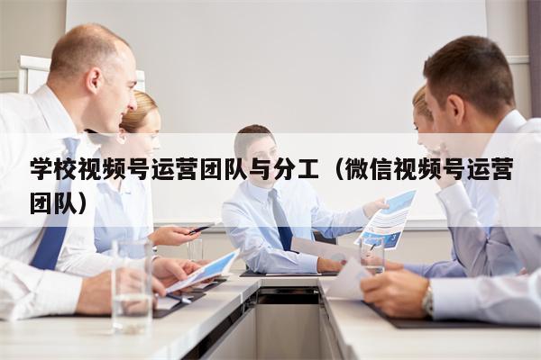 学校视频号运营团队与分工（微信视频号运营团队）