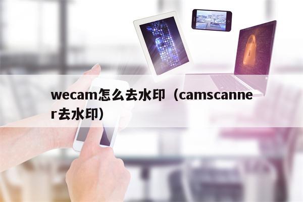 wecam怎么去水印（camscanner去水印）