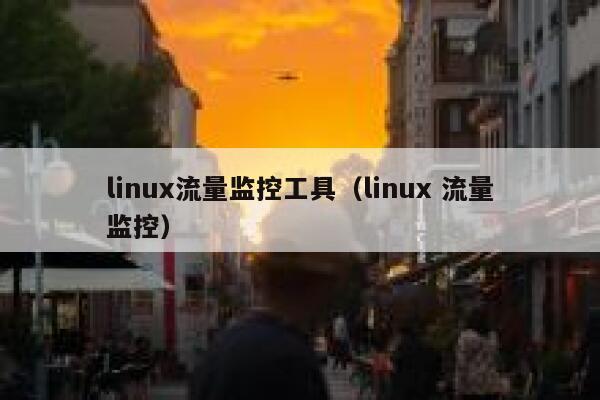 linux流量监控工具（linux 流量监控）