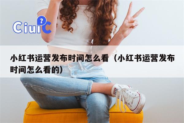 小红书运营发布时间怎么看（小红书运营发布时间怎么看的）