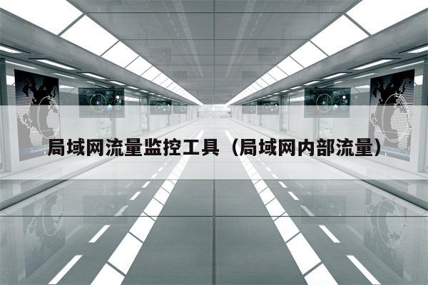 局域网流量监控工具（局域网内部流量）