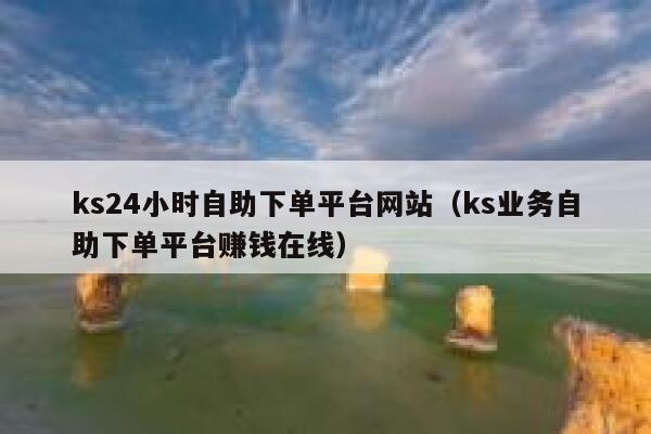 ks24小时自助下单平台网站（ks业务自助下单平台赚钱在线）