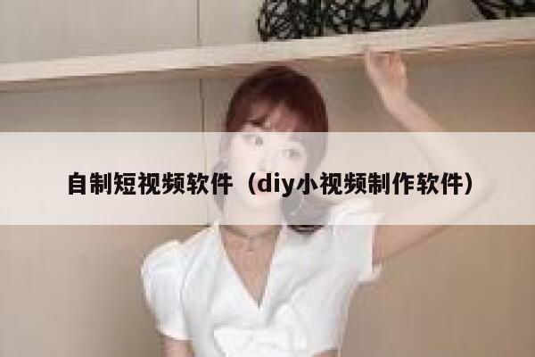 自制短视频软件（diy小视频制作软件）