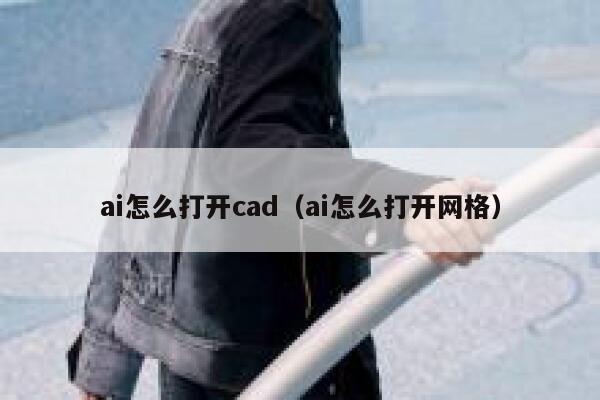 ai怎么打开cad（ai怎么打开网格）