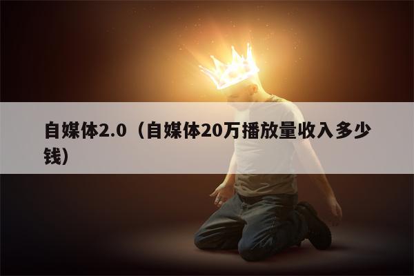 自媒体2.0（自媒体20万播放量收入多少钱）