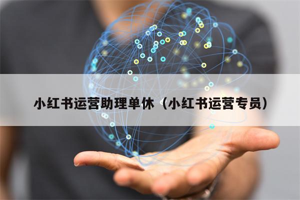 小红书运营助理单休（小红书运营专员）