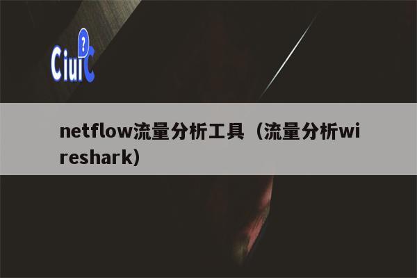 netflow流量分析工具（流量分析wireshark）