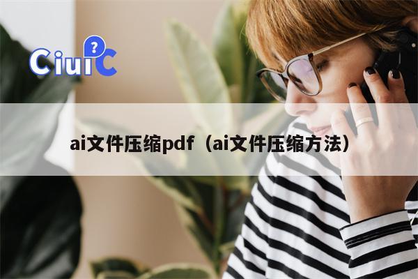 ai文件压缩pdf（ai文件压缩方法）