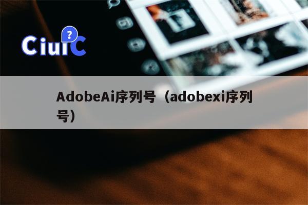 AdobeAi序列号（adobexi序列号）