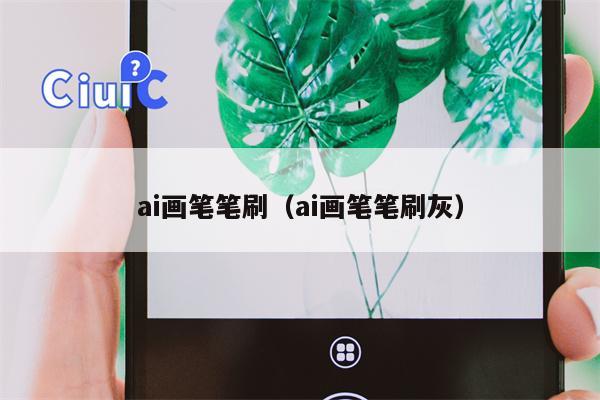 ai画笔笔刷（ai画笔笔刷灰）